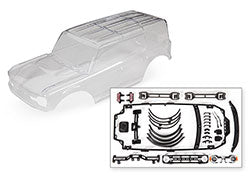 Traxxas Body, Ford Bronco (2021) (clear, requires painting) (9211)
