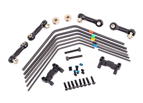 Traxxas Sway bar kit, Sledge® (front and rear) (includes front and rear sway bars and linkage) (9595)
