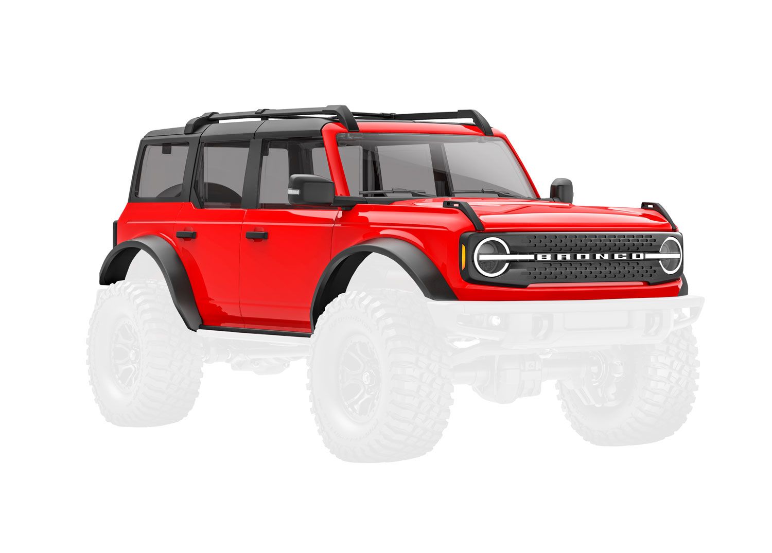 Traxxas Body TRX-4M Bronco Red (9711-RED) TRAXXAS