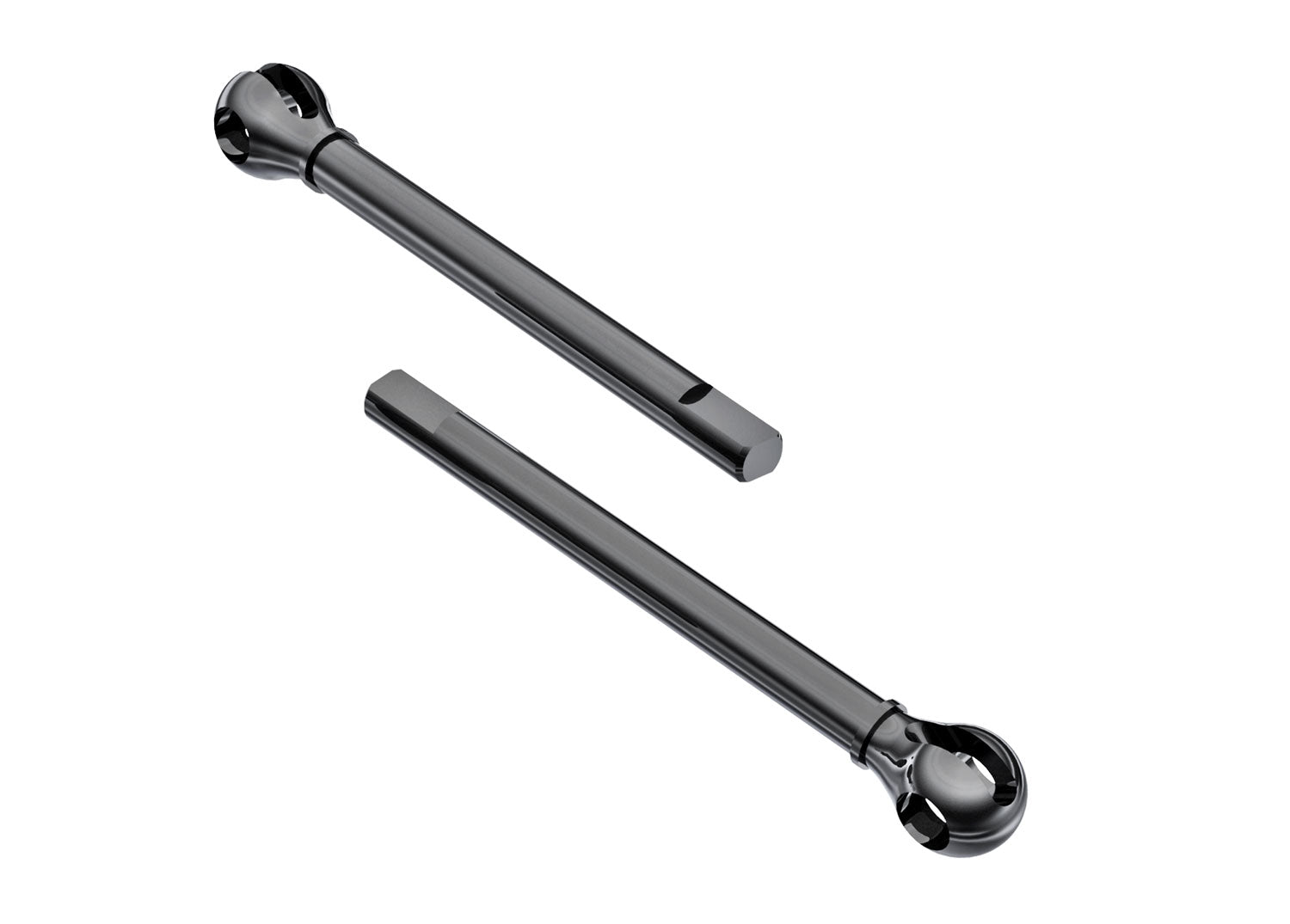 Traxxas Axle shafts, front, outer (2) (9729) TRAXXAS