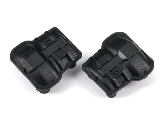 Traxxas Axle cover, front or rear (black) (2) (9738)