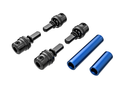 Traxxas Driveshafts, center, male (steel) (9751-BLUE)