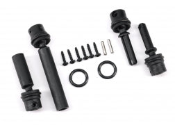 Traxxas: Driveshafts, center, assembled (front & rear) (9755) TRAXXAS