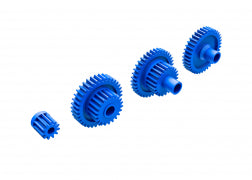 Traxxas Gear set, transmission, speed (9.7:1 reduction ratio)/ pinion gear, 11-tooth (9776X) TRAXXAS