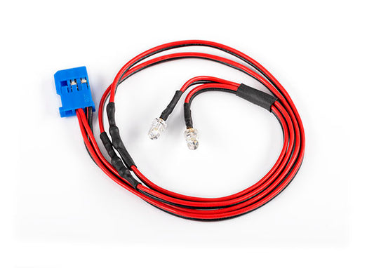 Traxxas Wire harness, LED lights (front)/ zip ties (2) (9786)