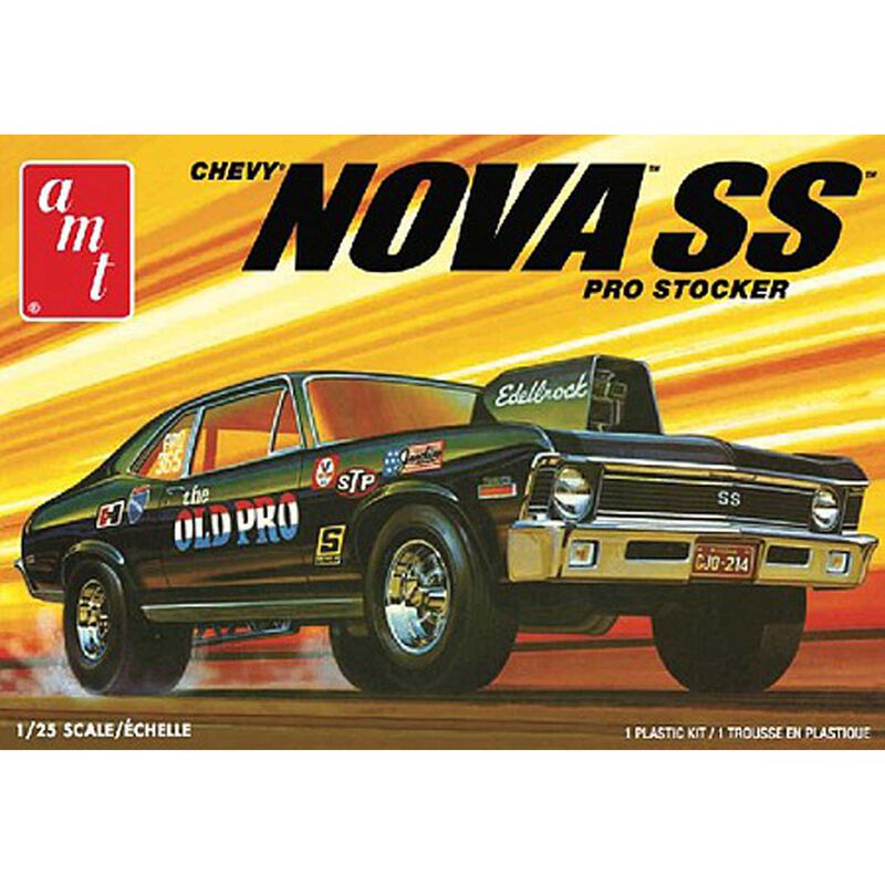 AMT 1/25 1972 Chevy Nova SS Old Pro, Model Kit (AMT1142M) Horizon Hobby