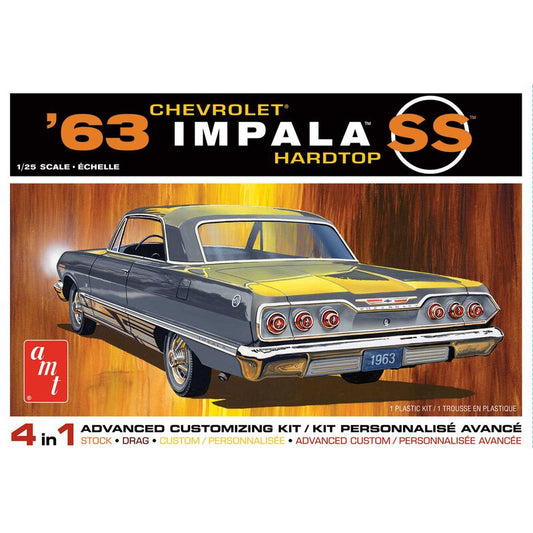 AMT 1/25 1963 Chevy Impala SS (AMT1149M)