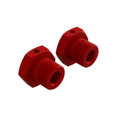 ARRMA (AR310904) Aluminum Wheel, 17mm Hex, Red (2) (ARA310904)