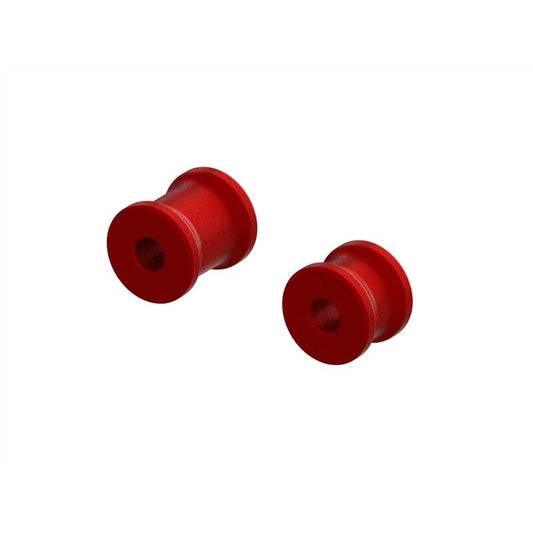 Arrma Aluminum Chassis Brace Spacer Set, Red: EXB (ARA320569)