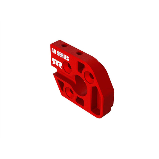 ARRMA Aluminum Motor Plate 49 Series Red (ARA320603)
