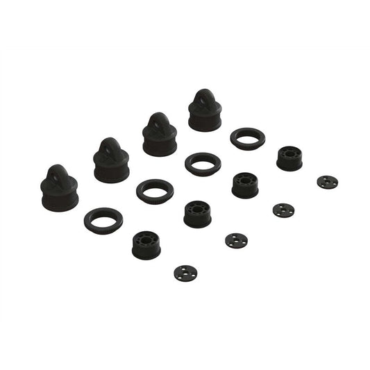 ARRMA Shock Cap Collar & Cartridge Set (ARA330568) Horizon Hobby
