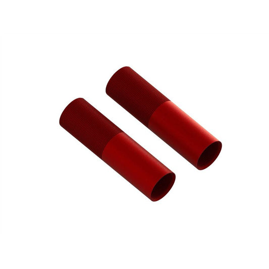 Arrma Aluminum Shock Body, 24x83mm (Red) (2) (ARA330578)