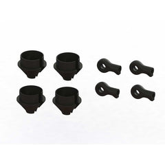 ARRMA HD Shock Rod End and Spring Cup Set (2 Pairs) (ARA330608)