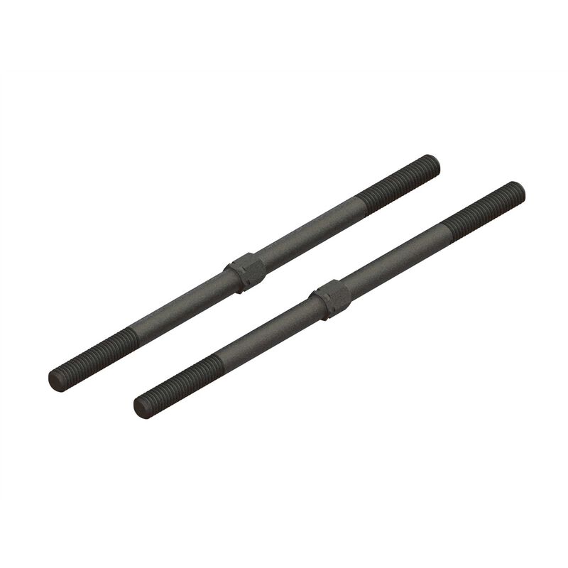 Arrma Steel Turnbuckle M6x130mm (Black) (2) (ARA340156)