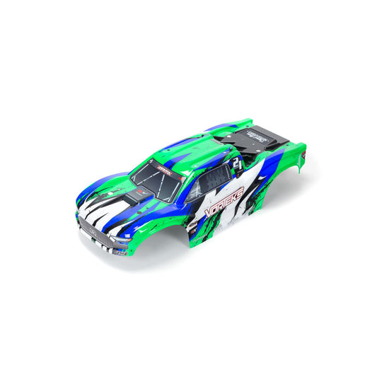 ARRMA VORTEKS 4X4 BLX Painted Decal Trimmed Body (Green) (ARA402328)