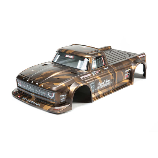 Arrma Finished Body, Matte Bronze Camo: Infraction 6S BLX (ARA410002)