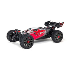 ARRMA 1/8 Typhon 4X4 V3 3S BLX Brushless Buggy RTR, Red (ARA4306V3B)