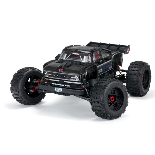 ARRMA 1/5 OUTCAST 4WD EXtreme Bash Roller Stunt Truck, Black (ARA5210)