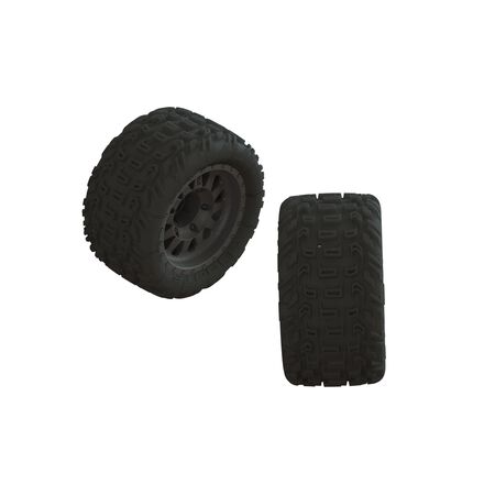 ARRMA 1/10 dBoots Katar MT Pre-Mounted Tire 14mm Hex (2) (ARA550091)