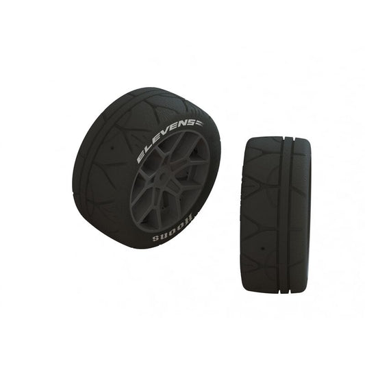 ARRMA dBoots ELEVENS 35/085 2.4 White Tire Set (1 Pair) (ARA550093)
