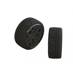 ARRMA dBoots ELEVENS 35/085 2.4 White Tire Set (1 Pair) (ARA550093)