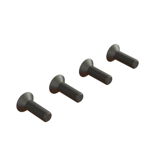 ARRMA Flat Head Hex Machine Screw, M5x16mm (4) (ARA722516)