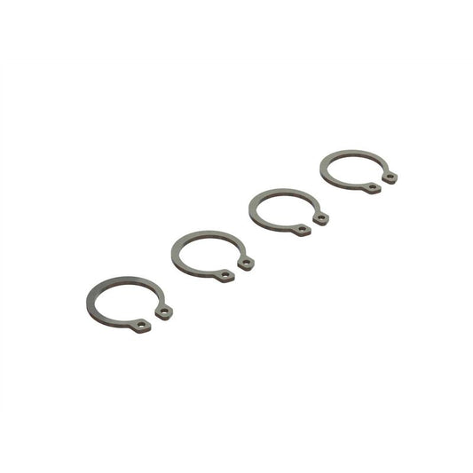 ARRMA C Clip, 15mm (4) (ARA729000)