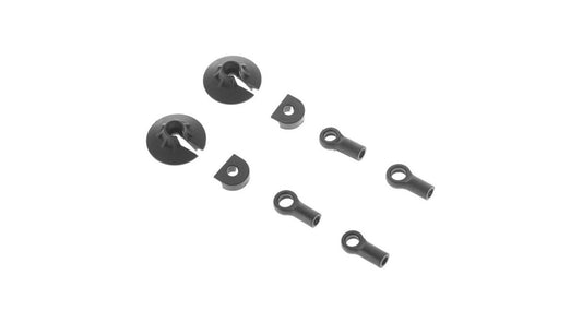 Arrma (AR330338) Shock Rod End Set: Nero (2) (ARAC8971)