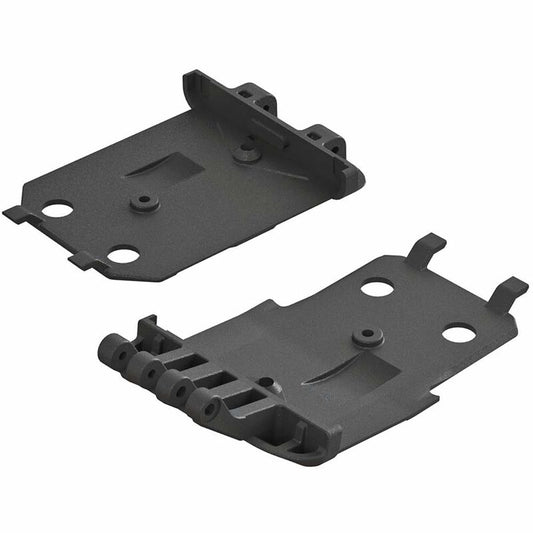 Arrma (AR320419) F/R Lower Skidplate (2): 4x4 Senton Mega (ARAC9261)