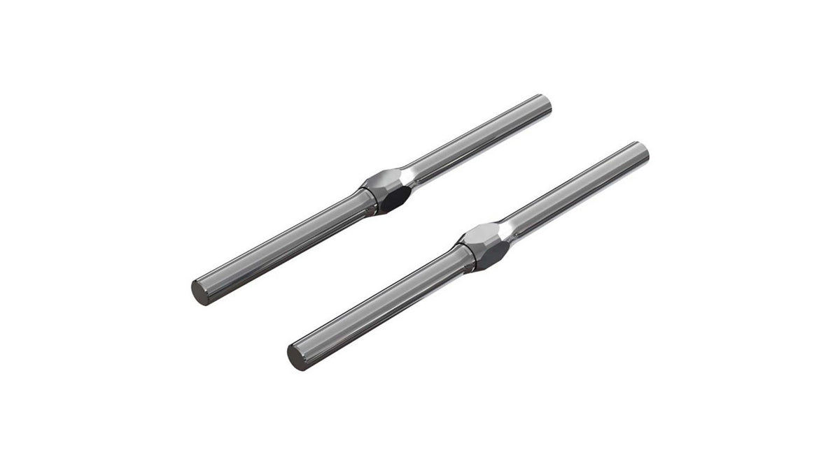 Arrma (AR330526) Steel Turnbuckle 4x71mm, Black: 4x4 775 BLX 4S (ARAC9373)