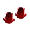 ARRMA (AR310484) Wheel Hex Aluminum 17mm/16.5mm Red (2) (ARAC9416)