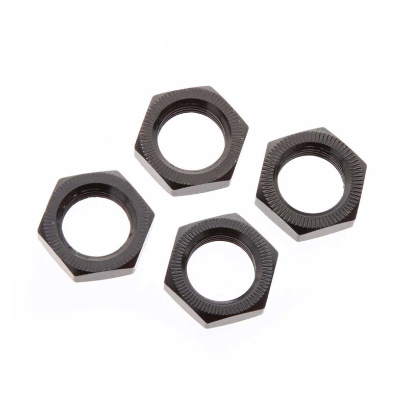 Arrma (AR310449) Wheel Nut Aluminum 17mm Black (4) (ARAC9763)