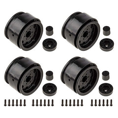 Team Associated The Ocho 1.90" Wheels, Black (2): Enduro (ASC42109) Horizon Hobby