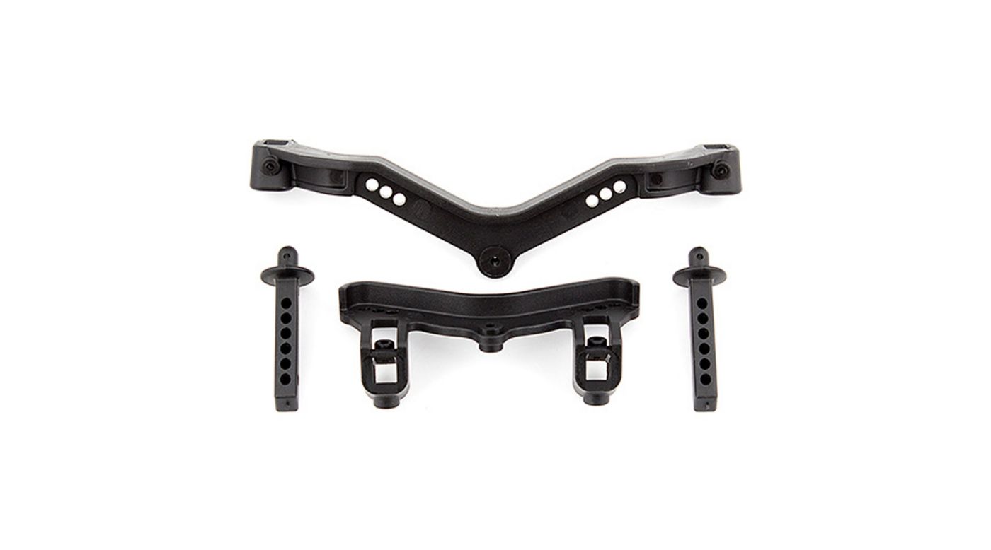 Team Associated Frnt Body Mounts and Posts ProSC10 Trophy Ref DB10 (ASC71035) Horizon Hobby