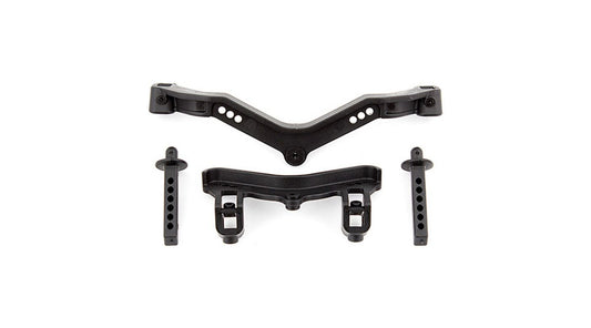 Team Associated Frnt Body Mounts and Posts ProSC10 Trophy Ref DB10 (ASC71035) Horizon Hobby