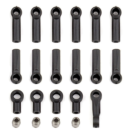 Team Associated Ball Cups Rod Ends and Steering Link (ASC91469)