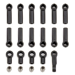 Team Associated Ball Cups Rod Ends and Steering Link (ASC91469) Horizon Hobby