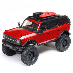 Axial 1/24 SCX24 2021 Ford Bronco 4WD Truck Brushed RTR ( Red) (AXI00006T)