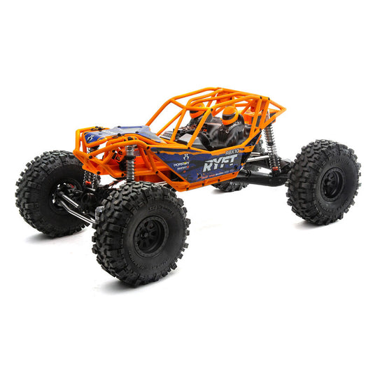 Axial 1/10 RBX10 Ryft 4WD Brushless Rock Bouncer RTR, (Orange) (AXI03005T1)