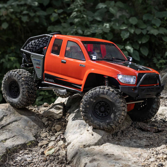 Axial SCX6 Body & Interior Set (Clear): Trail Honcho (AXI250011)