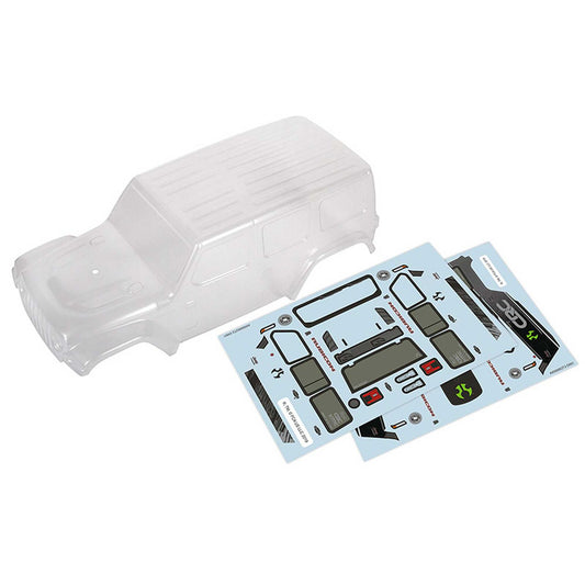 Axial Clear Body, 2019 Jeep Wrangler JLU CRC: SCX24 (AXI200000)