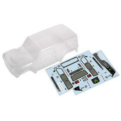 Axial Clear Body, 2019 Jeep Wrangler JLU CRC: SCX24 (AXI200000)