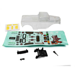 Axial B-17 Betty Body, Clear & Precut: SCX24 (AXI200003)