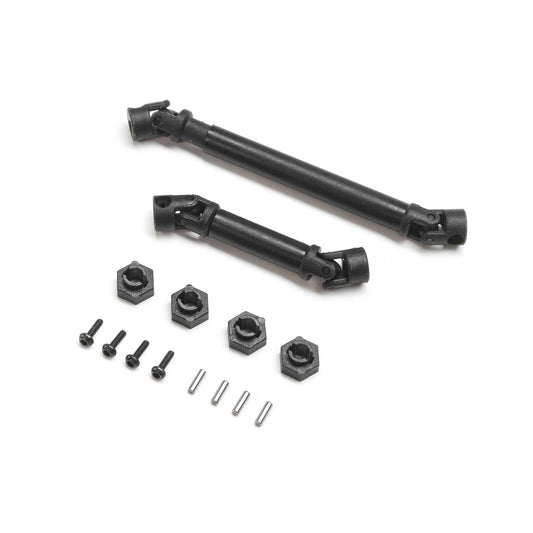 Axial Driveshaft Set, Short & X-Long: SCX24 (AXI202000)