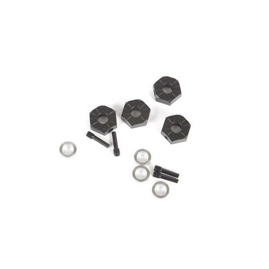 Axial 12mm Hex Screw Shaft & Spacer (4): Capra 1.9 UTB (AXI232018)