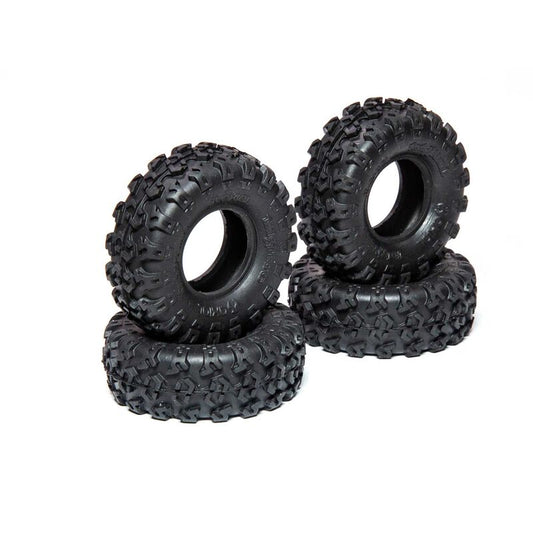 Axial 1.0 Rock Lizards Tires (4pcs): SCX24 (AXI40003)