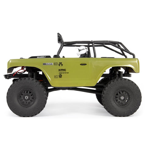 Axial 1/24 SCX24 Deadbolt 4WD Rock Crawler Brushed RTR, (AXI90081T2)