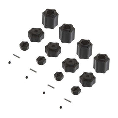 Axial (AX31074) Hex Hub Conv Set (12mm)(4pcs) 9026/Wraith (AXIC8027)