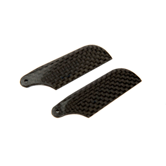 Blade Tail Rotor Blade Set, Carbon Fiber: B450 3D, B400, B450 X (BLH1671C) Friendly Hobbies