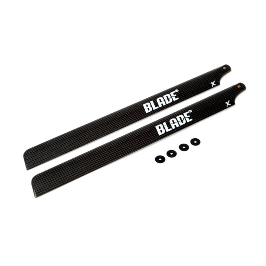 Blade CF FBL Main Blade Set with Washers, 325mm: B450 X, 330X, 330S (BLH4315)